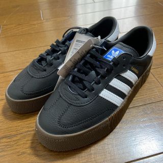 22.5cm アディダス　サンバローズ 黒　adidas sambarose