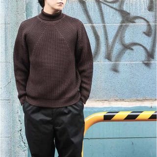 ネット卸し売り COMOLI◇15AW/ハンドタートルネックニット/セーター