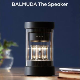 バルミューダ(BALMUDA)のBALMUDA The Speaker  M01A-BK バルミューダスピーカー(スピーカー)