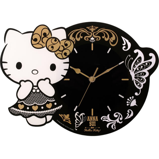 台湾限定☪️ANNA SUI x Hello kitty 壁掛け時計セブンイレブン