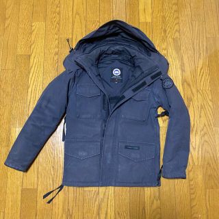 カナダグース(CANADA GOOSE)のカナダグース　カムループス　XS 黒色ワッペン(ダウンジャケット)