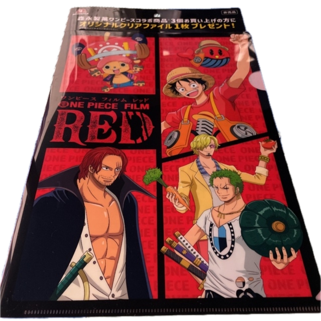 ONE PIECE(ワンピース)のONE PIECE クリアファイル　3枚 エンタメ/ホビーのアニメグッズ(クリアファイル)の商品写真