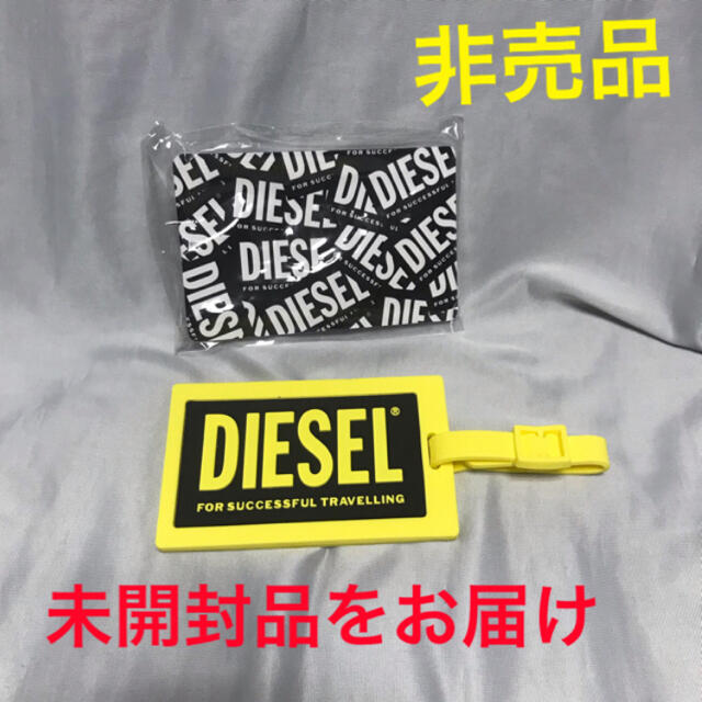 DIESEL(ディーゼル)のディーゼル 非売品 トラベルタグ ネームタグ カードケース キーホルダー 新品 インテリア/住まい/日用品の日用品/生活雑貨/旅行(旅行用品)の商品写真