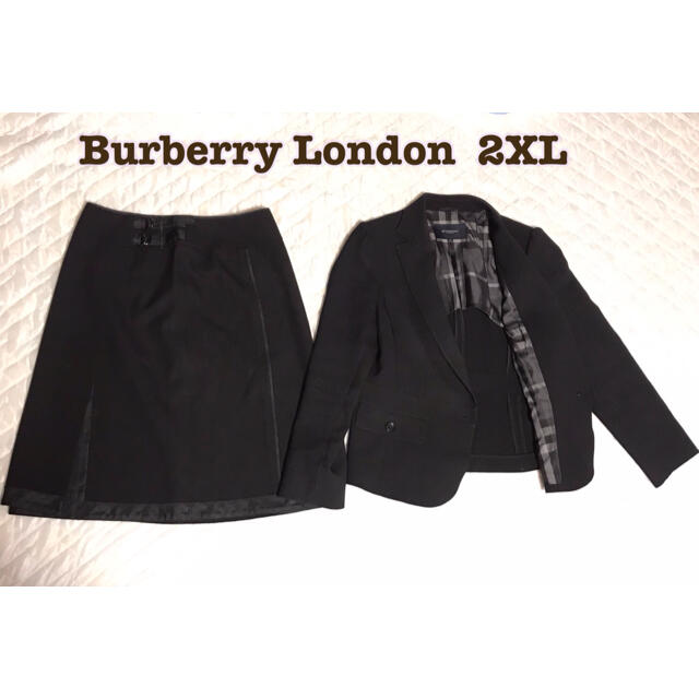 Burberry London バーバリーロンドン スカートスーツ 大きいサイズ