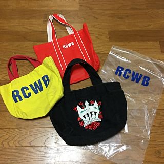 ロデオクラウンズワイドボウル(RODEO CROWNS WIDE BOWL)のayuさま専用RCWBrodeocrownsミニトートバックショッパー(トートバッグ)