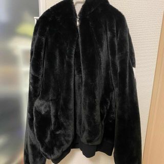 ゲス(GUESS)のguess ゲス ファーコート ファージャケット Lサイズ(その他)