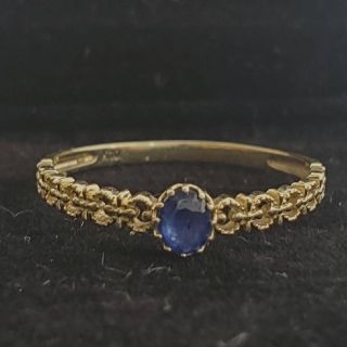 ジュエリーツツミ(JEWELRY TSUTSUMI)のジュエリーツツミ　サファイア　K10　リング(リング(指輪))