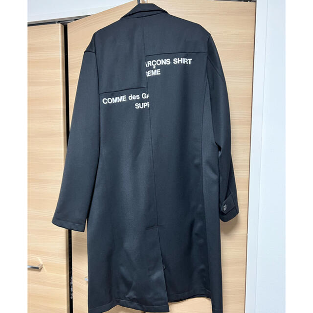 18AW supreme comme des garconsビッグコート希少Mジャケット/アウター