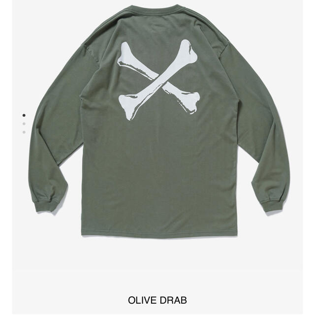 OLIVE DRAB L 22SS WTAPS CROSS / SS / COTシャツ/カットソー(半袖/袖なし)