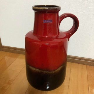 ドイツ  アンティーク ビンテージ  花瓶 フラワーベース デッドストック 美品(花瓶)