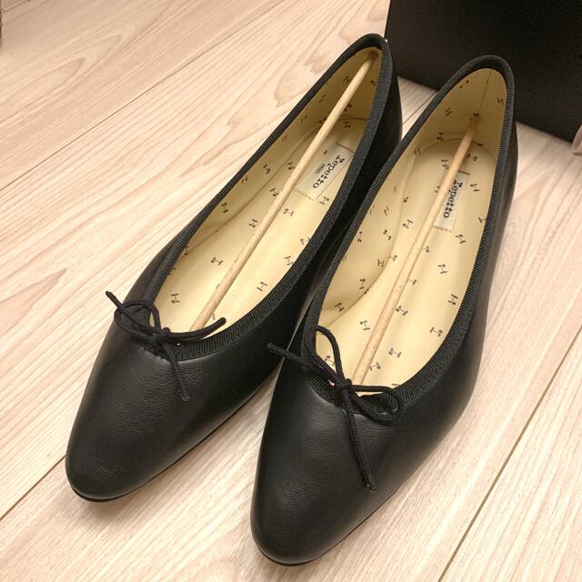 新品未使用Repetto レペットバレーシューズ37  ブラック