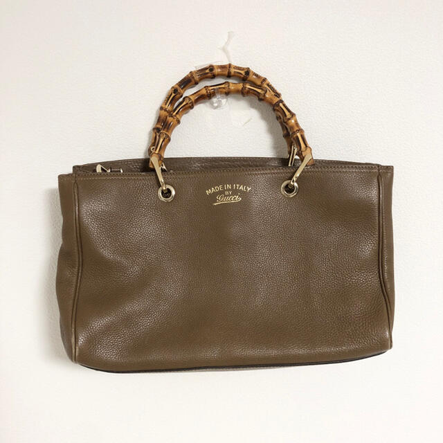Gucci - GUCCI バンブー2wayバッグ 正規品 の通販 by ラム's shop