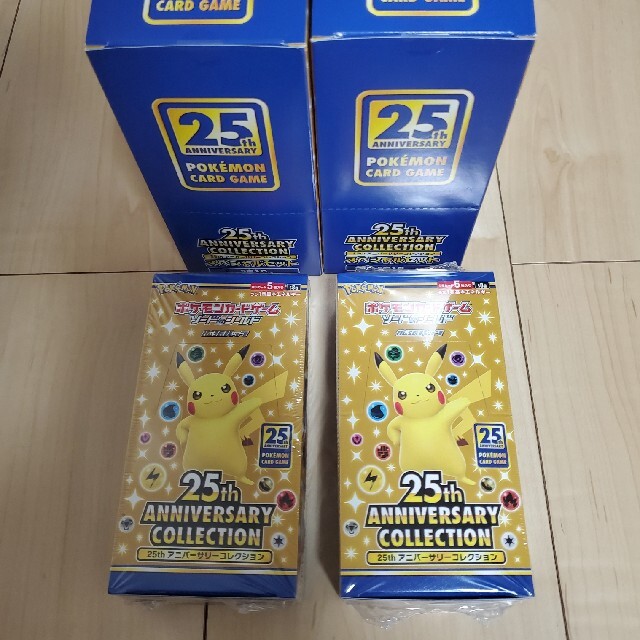 【お買得】 ポケモン 25th ANNIVERSARY COLLECTION Box/デッキ/パック