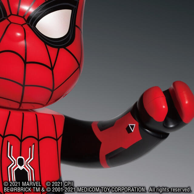 BE@RBRICK SPIDER-MAN UPGRADED SUIT 100% & 400% MEDICOM TOY ベアブリック スパイダー