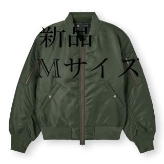 アンダーカバー(UNDERCOVER)のGU×undercover MA-1 ブルゾン　M (ブルゾン)