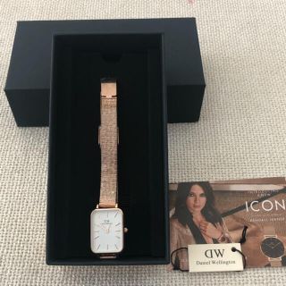 ダニエルウェリントン(Daniel Wellington)のダニエルウェリントン腕時計　新作 QUADRO PRESSED MELROSE(腕時計)