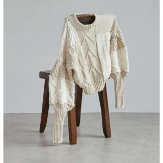 トゥデイフル(TODAYFUL)のes様専用　Patchwork Puff Knit(ニット/セーター)