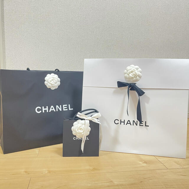 CHANEL ショッパー 紙袋 レディースのバッグ(ショップ袋)の商品写真