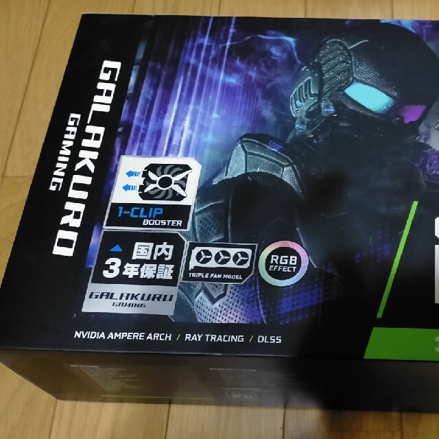 玄人志向 GeForce RTX3080(非LHR) スマホ/家電/カメラのPC/タブレット(PCパーツ)の商品写真