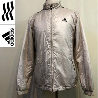 アディダス(adidas)のアディダスゴルフ◆中綿 ダブルジップ ジャケット グレー Oサイズ(ウエア)