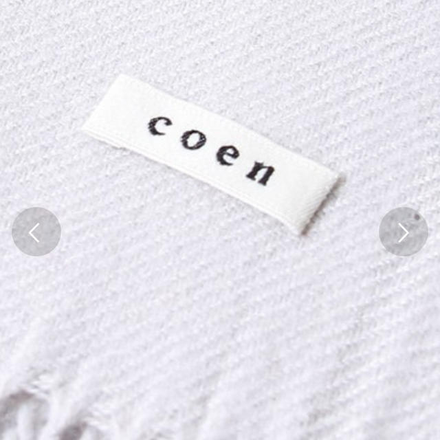 coen(コーエン)のグレー💓マフラー レディースのファッション小物(マフラー/ショール)の商品写真