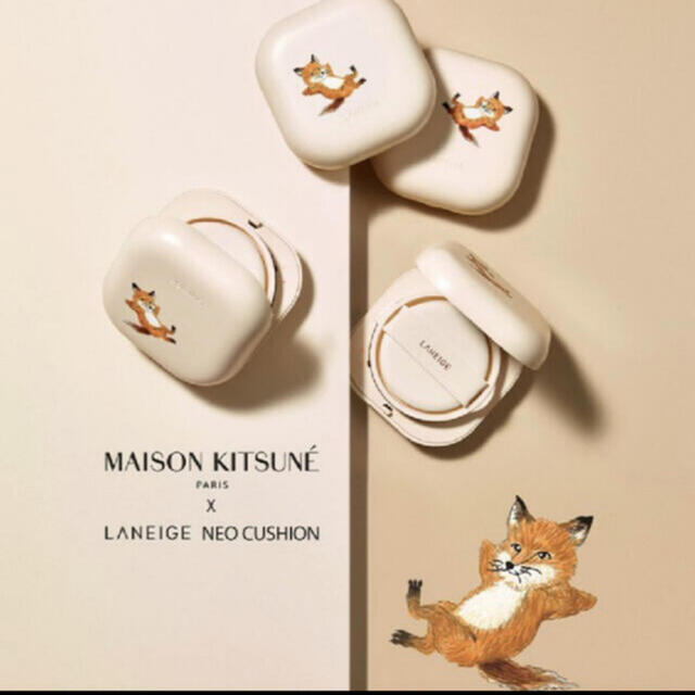 MAISON KITSUNE'(メゾンキツネ)のメゾンキツネ×ラネージュ　ネオクッション コスメ/美容のベースメイク/化粧品(ファンデーション)の商品写真