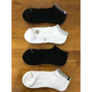 カルバンクライン(Calvin Klein)の新品 カルバンクライン Calvin Klein メンズソックス　靴下4足セット(ソックス)