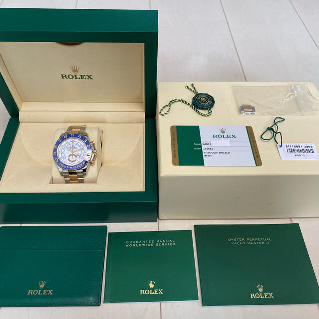 ROLEX - ROLEX ヨットマスターⅡ 116681 現行型 2019年購入 保証期間内