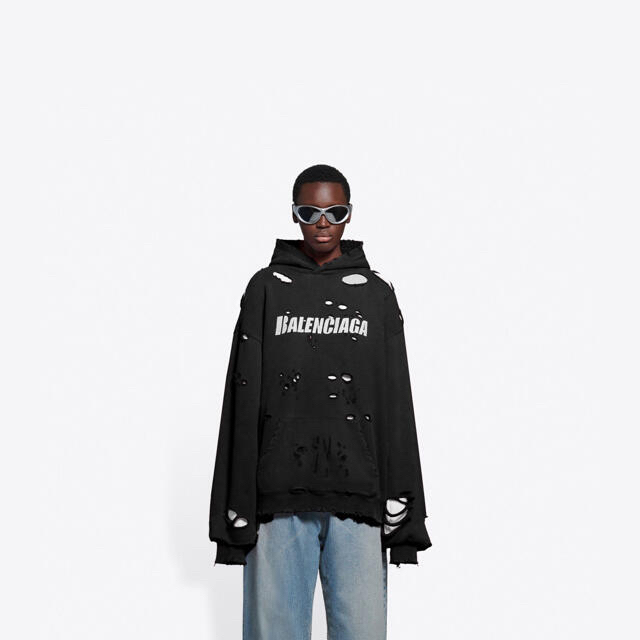 今季ブランド パーカー ダメージ バレンシアガ 完売 - Balenciaga ...