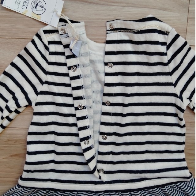 PETIT BATEAU(プチバトー)のlunfa様専用　プチバトー　ワンピース　24m/86cm キッズ/ベビー/マタニティのベビー服(~85cm)(ワンピース)の商品写真