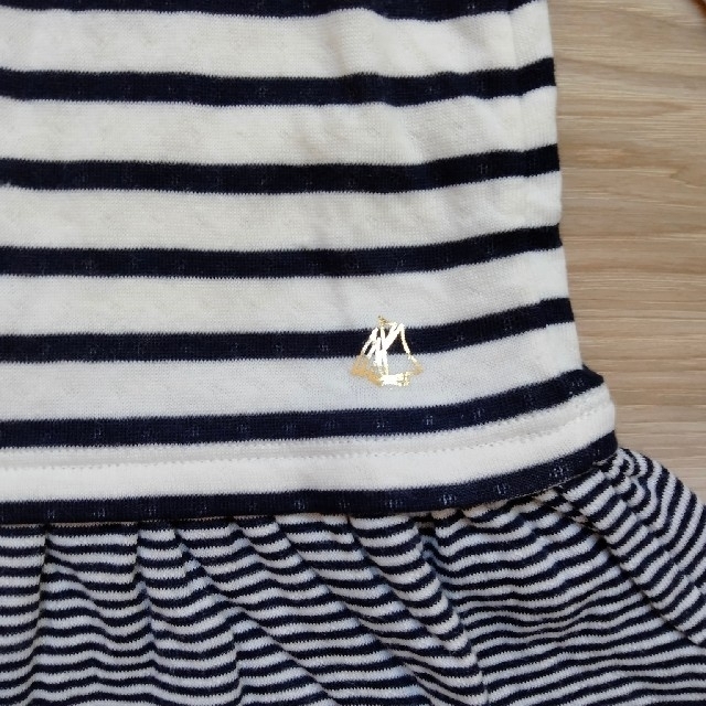 PETIT BATEAU(プチバトー)のlunfa様専用　プチバトー　ワンピース　24m/86cm キッズ/ベビー/マタニティのベビー服(~85cm)(ワンピース)の商品写真