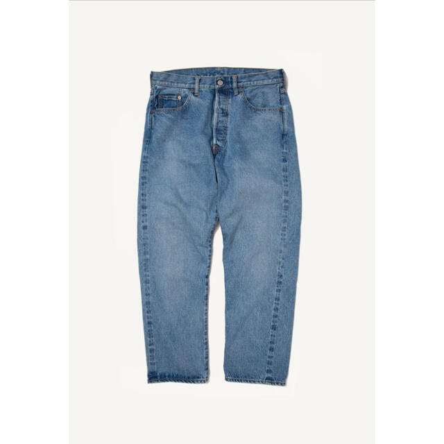 1LDK SELECT(ワンエルディーケーセレクト)のアプレッセ　A.PRESSE  Washed Denim Pants メンズのパンツ(デニム/ジーンズ)の商品写真