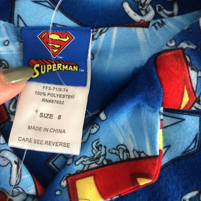 2013年スーパーマン8パジャマ　アメリカ購入ムチャチャkeikiiiアメコミ