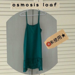 オズモーシス(OSMOSIS)のosmosis サテンワンピース(ひざ丈ワンピース)