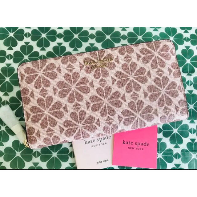 kate spade new york(ケイトスペードニューヨーク)のKate spade スペードフラワー長財布 レディースのファッション小物(財布)の商品写真