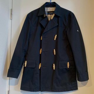 バーバリーブラックレーベル(BURBERRY BLACK LABEL)の【こじろ様専用】バーバリーブラックレーベル　チェスターコート（M、ネイビー）(チェスターコート)