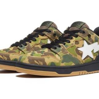 アベイシングエイプ(A BATHING APE)の28cm 21AW A BATHING APE ABC CAMO BAPE SK(スニーカー)