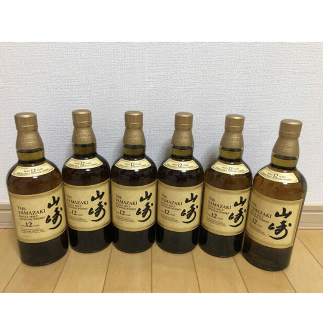 SUNTORY 山崎12年 700ml 新品未開栓 6本セット