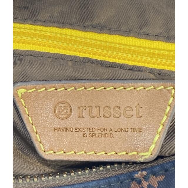 Russet(ラシット)のラシット russet ショルダーバッグ ネイビー／ レッド   レディース レディースのバッグ(ショルダーバッグ)の商品写真