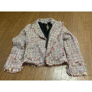 ユメテンボウ(夢展望)の夢展望 ツイード ジャケット 未使用(テーラードジャケット)