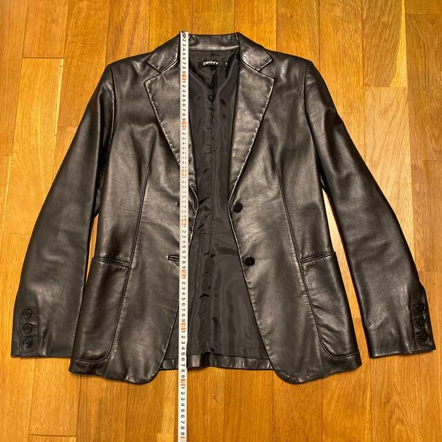 ダナキャランニューヨーク DKNY レザージャケット レディース サイズ6-
