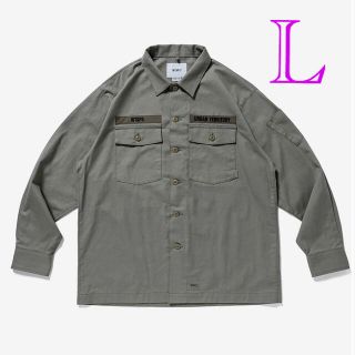 ダブルタップス(W)taps)のWTAPS 21AW BUDS LS COYOTE BROWN L (シャツ)