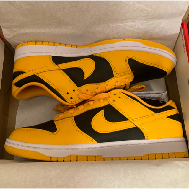 NIKE(ナイキ)のNIKE DUNK LOW Championship Goldenrod メンズの靴/シューズ(スニーカー)の商品写真