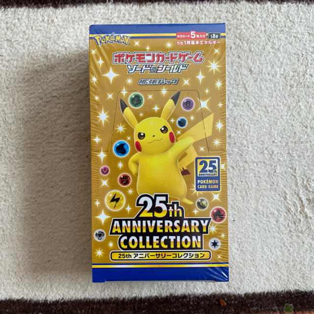 25th aniversary collection ポケモン 1box