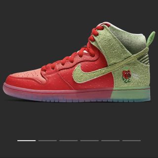 ナイキ(NIKE)のNike DUNK SB HIGH PRO strawberry(スニーカー)