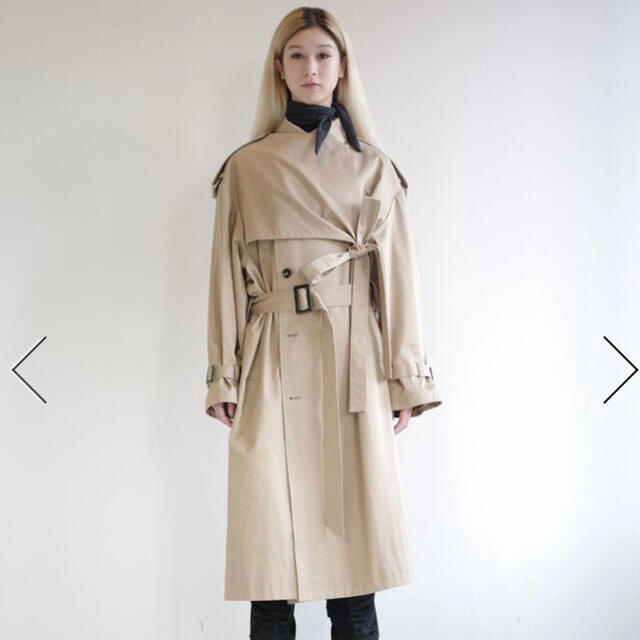 19AW KEISUKE YOSHIDA  trench coat ベージュ 2