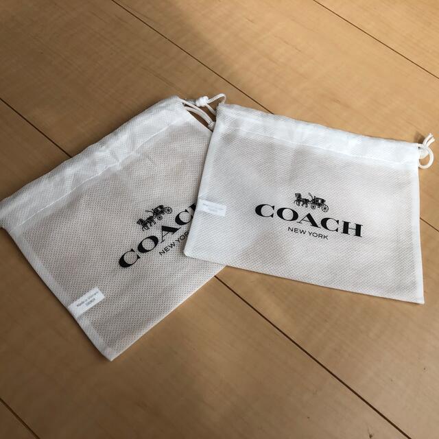 COACH(コーチ)のCOACH 不織布袋 インテリア/住まい/日用品のオフィス用品(ラッピング/包装)の商品写真