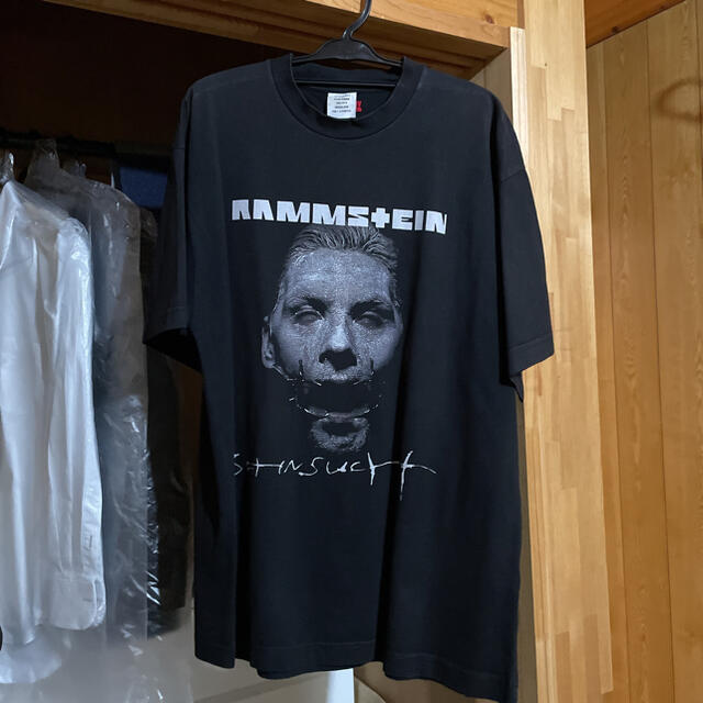 Vetements rammstein Tシャツ