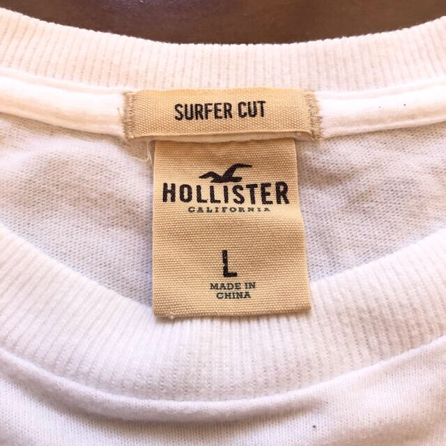 Hollister(ホリスター)のホリスター Hollister メンズTシャツ 白 メンズのトップス(Tシャツ/カットソー(半袖/袖なし))の商品写真