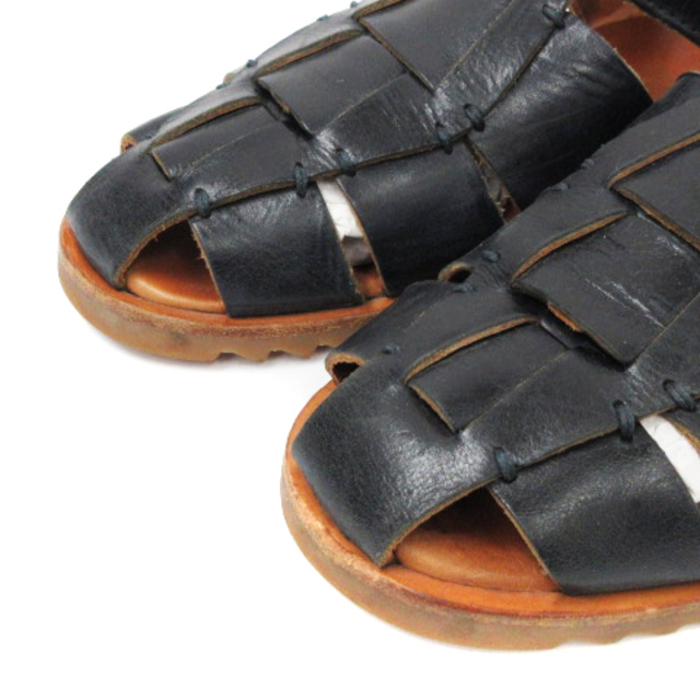 Paraboot(パラブーツ)のパラブーツ PACIFIC レザー グルカ サンダル ネイビー 41 靴 メンズの靴/シューズ(サンダル)の商品写真